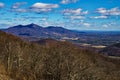 Devils Backbone Ã¢â¬â Blue Ridge Parkway, Virginia, USA Royalty Free Stock Photo